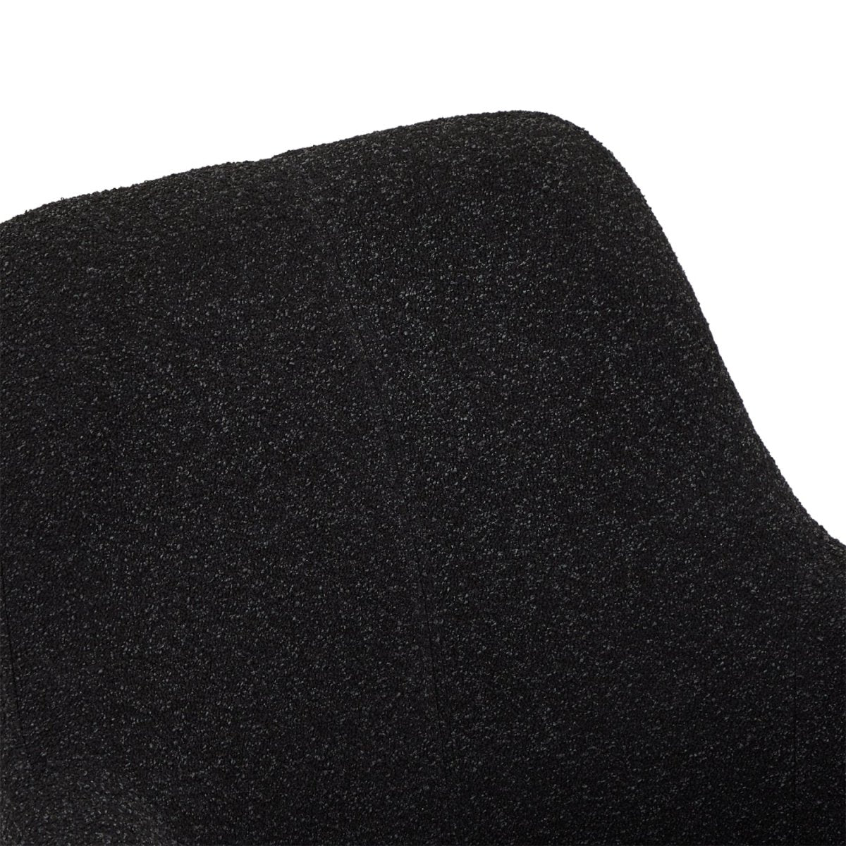 4er Set Esszimmerstühle mit Armlehne Helena - Drehbar - Schwarz - FURNHOUSE