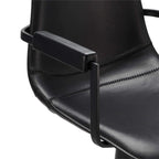 4er Set Esszimmerstühle mit Armlehne Isabel - Drehbar - Schwarz - FURNHOUSE