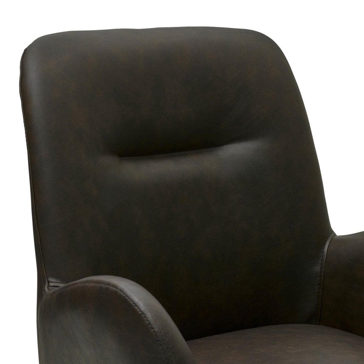 4er Set Esszimmerstühle mit Armlehne Jennifer - Drehbar - Braun - FURNHOUSE