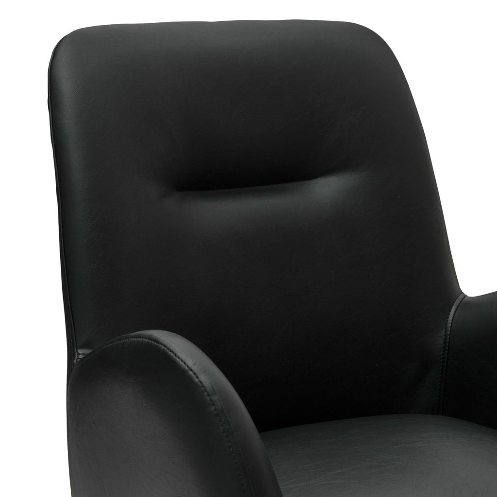 4er Set Esszimmerstühle mit Armlehne Jennifer - Drehbar - Schwarz - FURNHOUSE