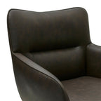 4er Set Esszimmerstühle mit Armlehne Jessica - Drehbar - Braun - FURNHOUSE