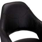 4er Set Esszimmerstühle mit Armlehne Luna - Drehbar - Schwarz - FURNHOUSE