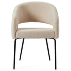 4er Set Esszimmerstühle mit Armlehne Natalie - Beige - FURNHOUSE