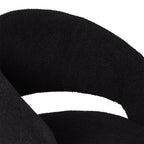 4er Set Esszimmerstühle mit Armlehne Natalie - Schwarz - FURNHOUSE