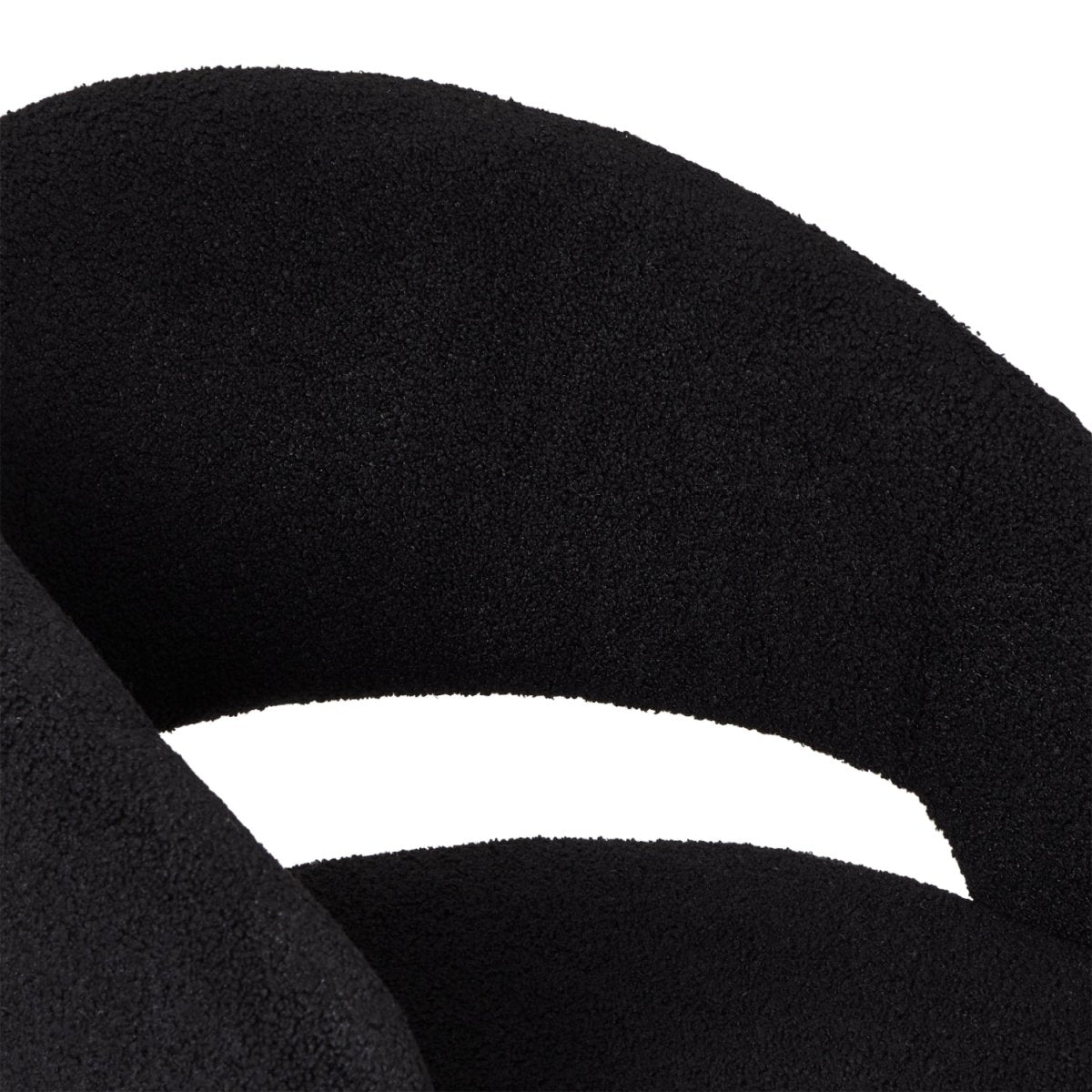 4er Set Esszimmerstühle mit Armlehne Natalie - Schwarz - FURNHOUSE