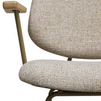 4er Set Esszimmerstühle mit Armlehne Sofia - Beige - FURNHOUSE