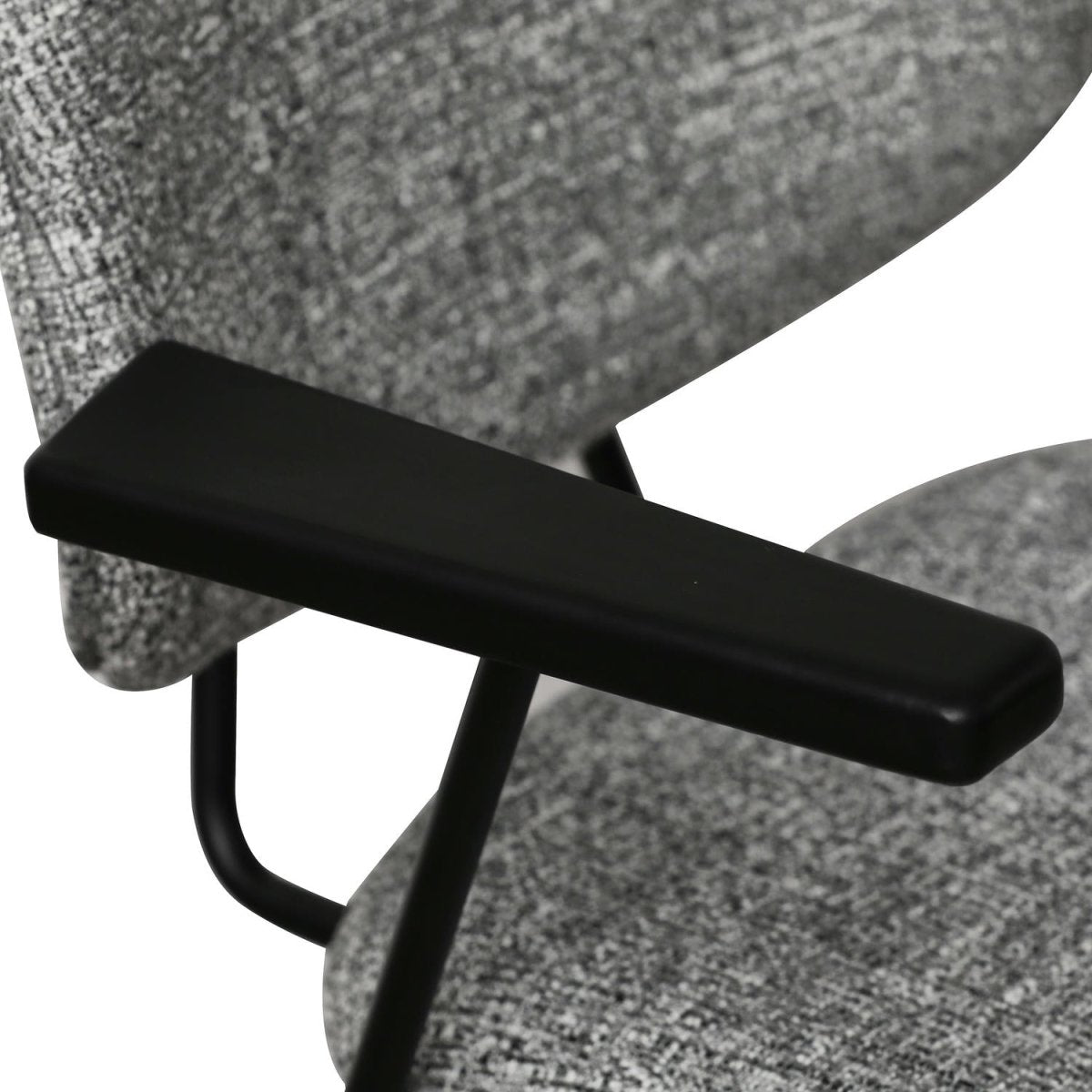 4er Set Esszimmerstühle mit Armlehne Sofia - Grau - FURNHOUSE