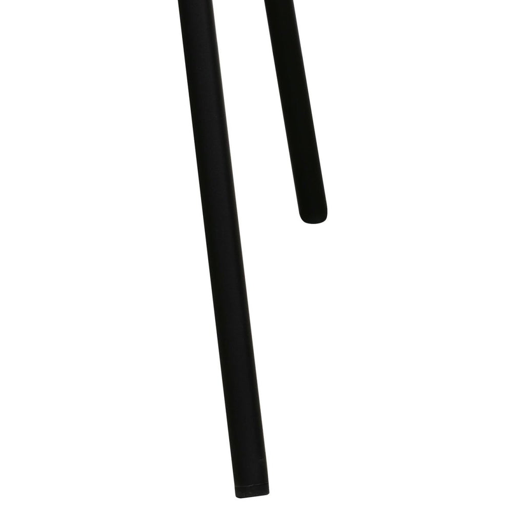 4er Set Esszimmerstühle mit Armlehne Sofia - Schwarz - FURNHOUSE