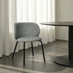 4er Set Esszimmerstühle Nanna - Grau - FURNHOUSE