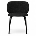 4er Set Esszimmerstühle Nanna - Schwarz - FURNHOUSE