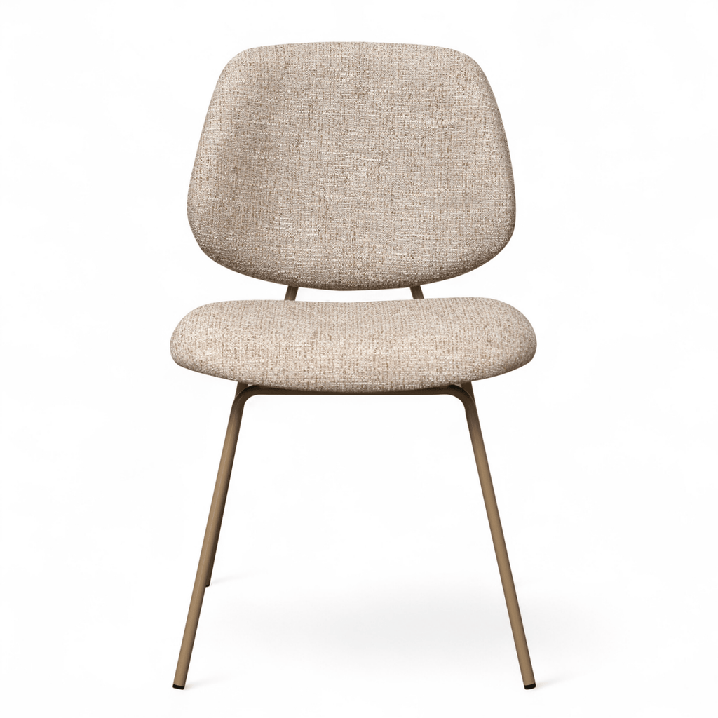 4er Set Esszimmerstühle Sofia - Beige - FURNHOUSE