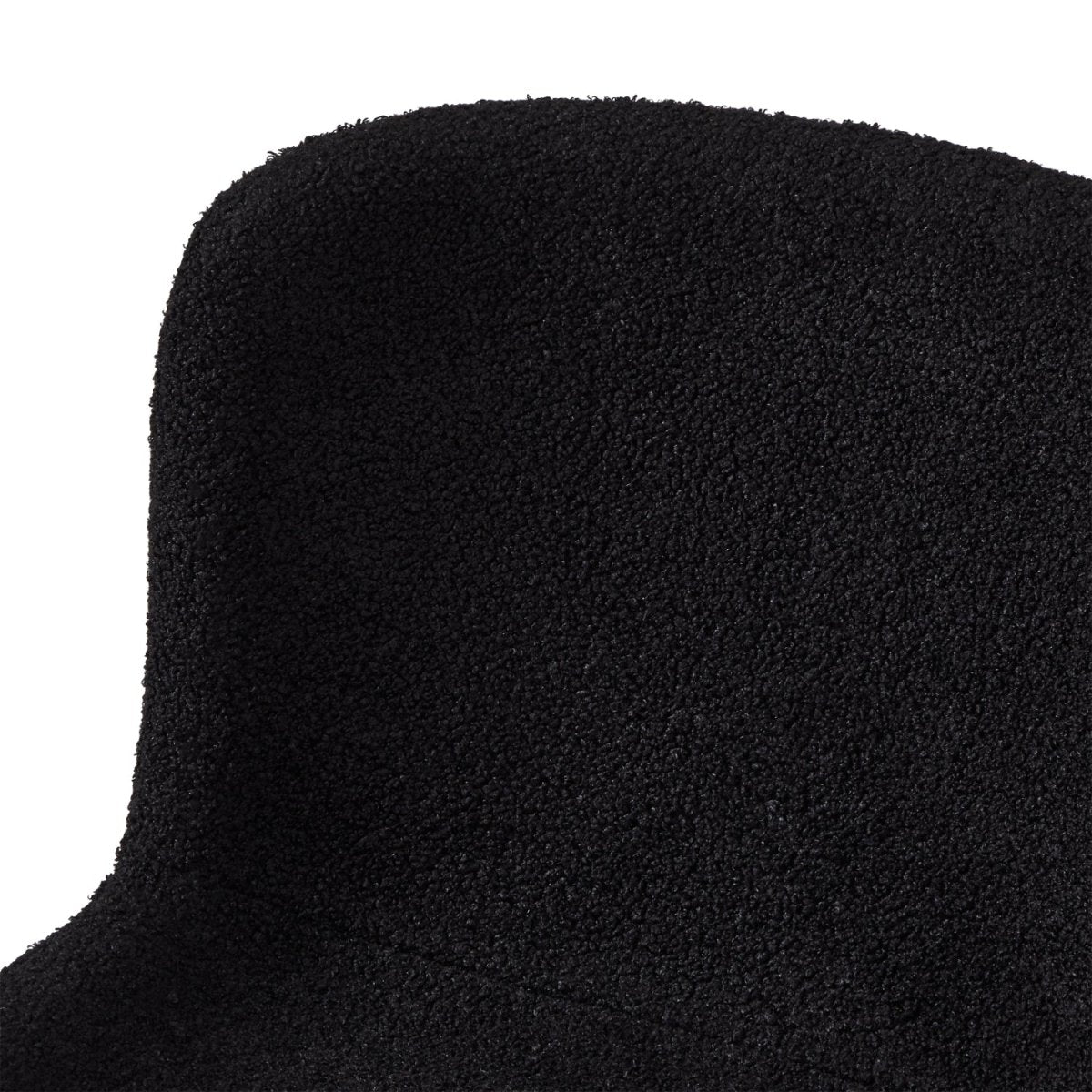 4er Set Esszimmerstühle Teddy - Schwarz - FURNHOUSE