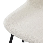 4er Set Esszimmerstühle Teddy - Weiß - FURNHOUSE