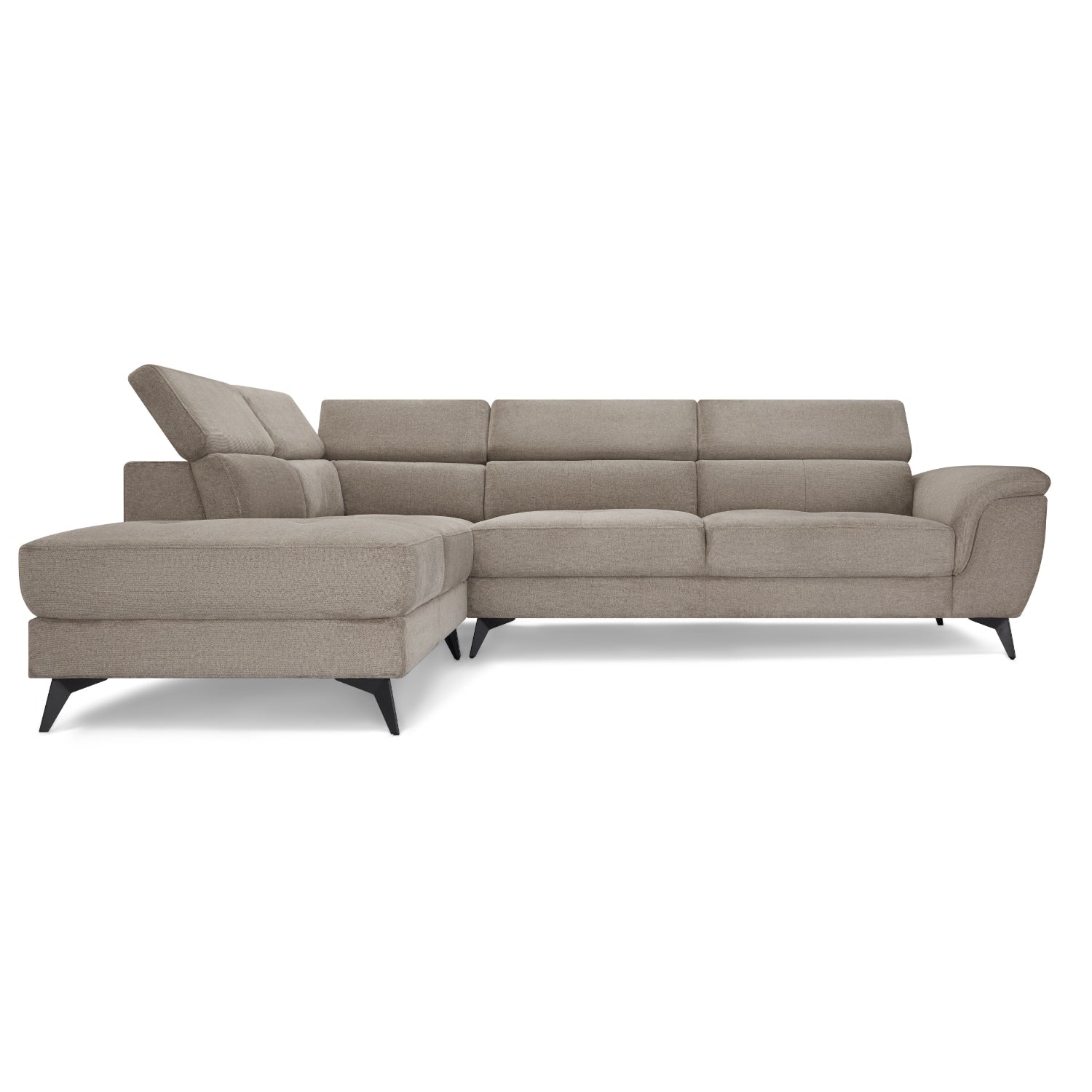 5-Sitzer Ecksofa Links Betis Beige - FURNHOUSE