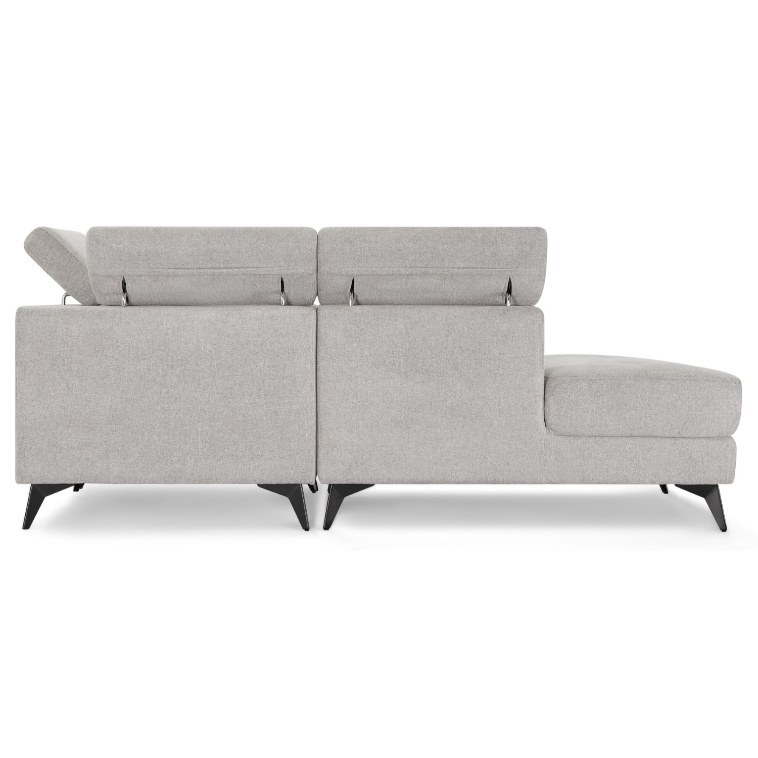 5-Sitzer Ecksofa Links Betis Grau - FURNHOUSE