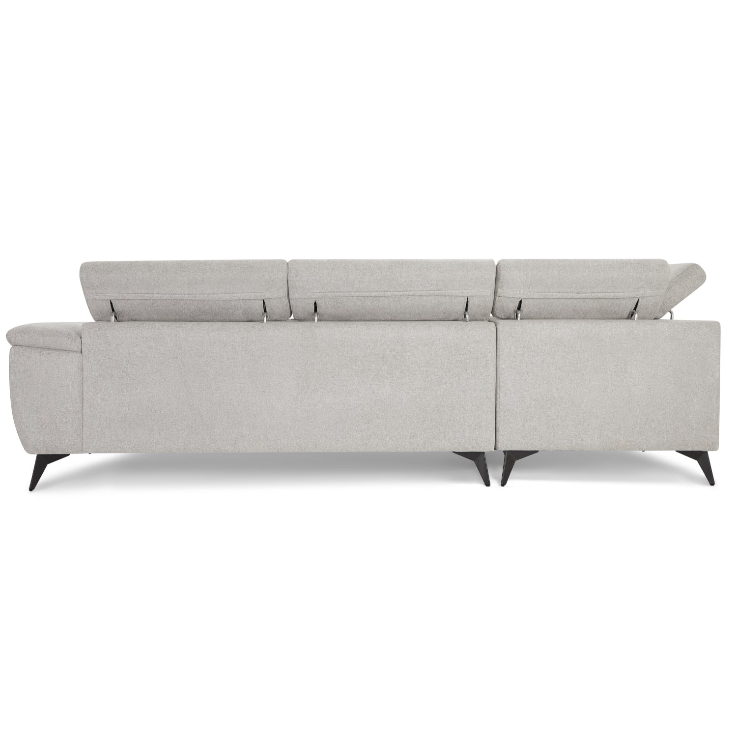 5-Sitzer Ecksofa Links Betis Grau - FURNHOUSE