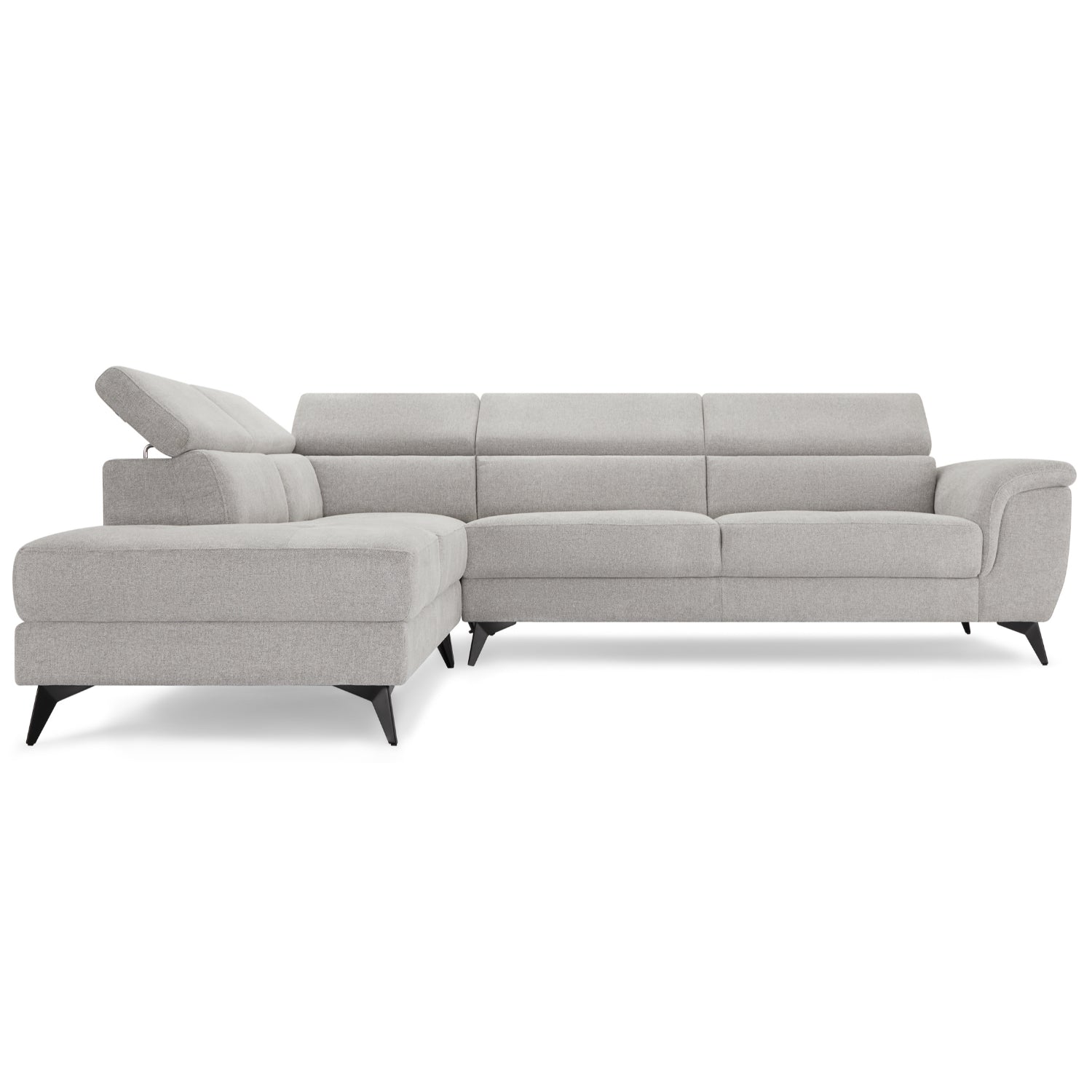 5-Sitzer Ecksofa Links Betis Grau - FURNHOUSE