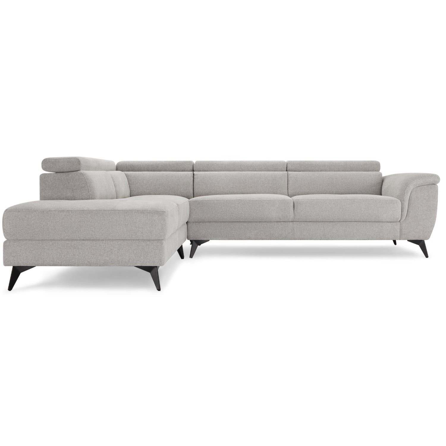 5-Sitzer Ecksofa Links Betis Grau - FURNHOUSE
