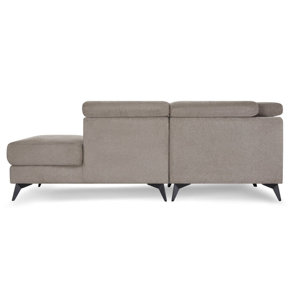 5-Sitzer Ecksofa Rechts Betis Beige - FURNHOUSE