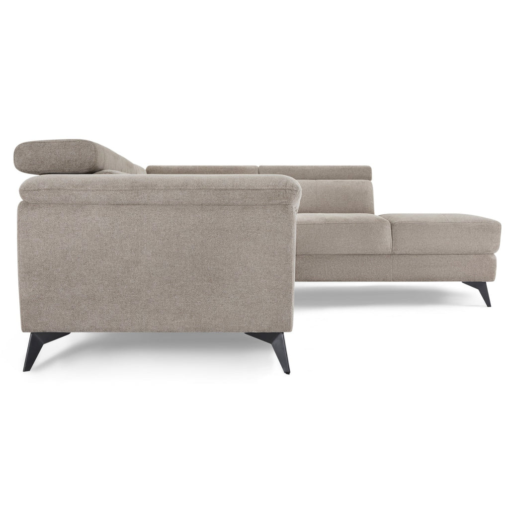 5-Sitzer Ecksofa Rechts Betis Beige - FURNHOUSE