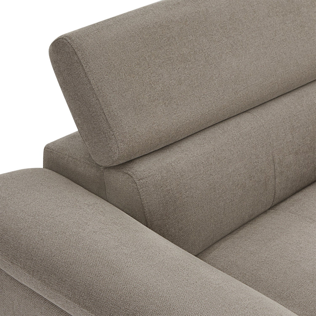 5-Sitzer Ecksofa Rechts Betis Beige - FURNHOUSE