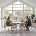 4er Set Esszimmerstühle - Beige - FURNHOUSE