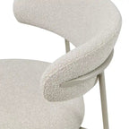 Rückenlehne im Detail, Esszimmerstuhl Diana Beige