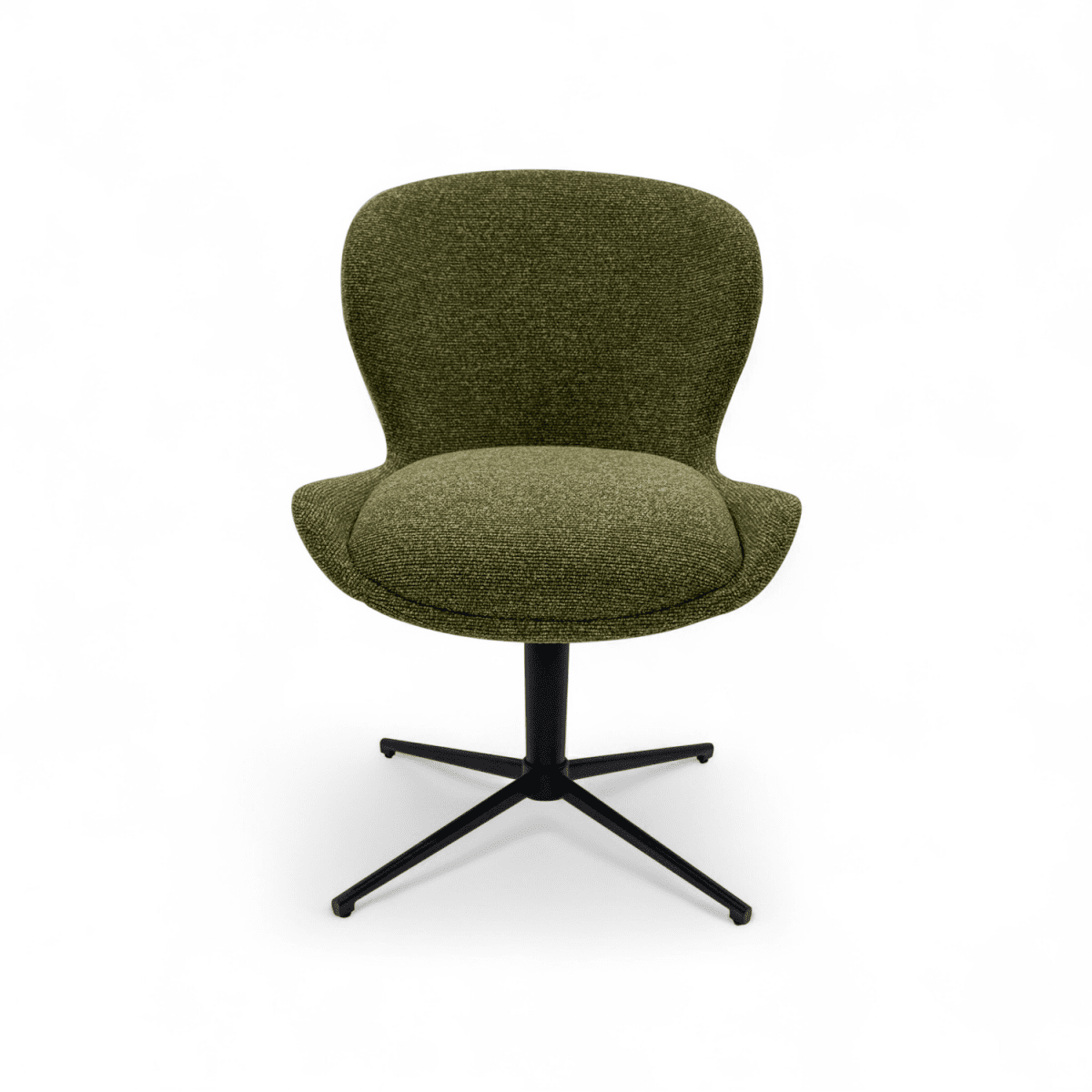 6er Set Esszimmerstühle Nicklas - Drehbar - Grün - FURNHOUSE