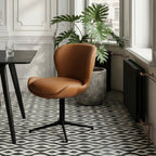 2er Set Esszimmerstühle - Drehbar - Hellbraun - FURNHOUSE