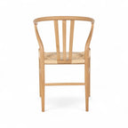 2er Set Esszimmerstühle Nikoline mit Geflechtsitz - Wildeiche - FURNHOUSE