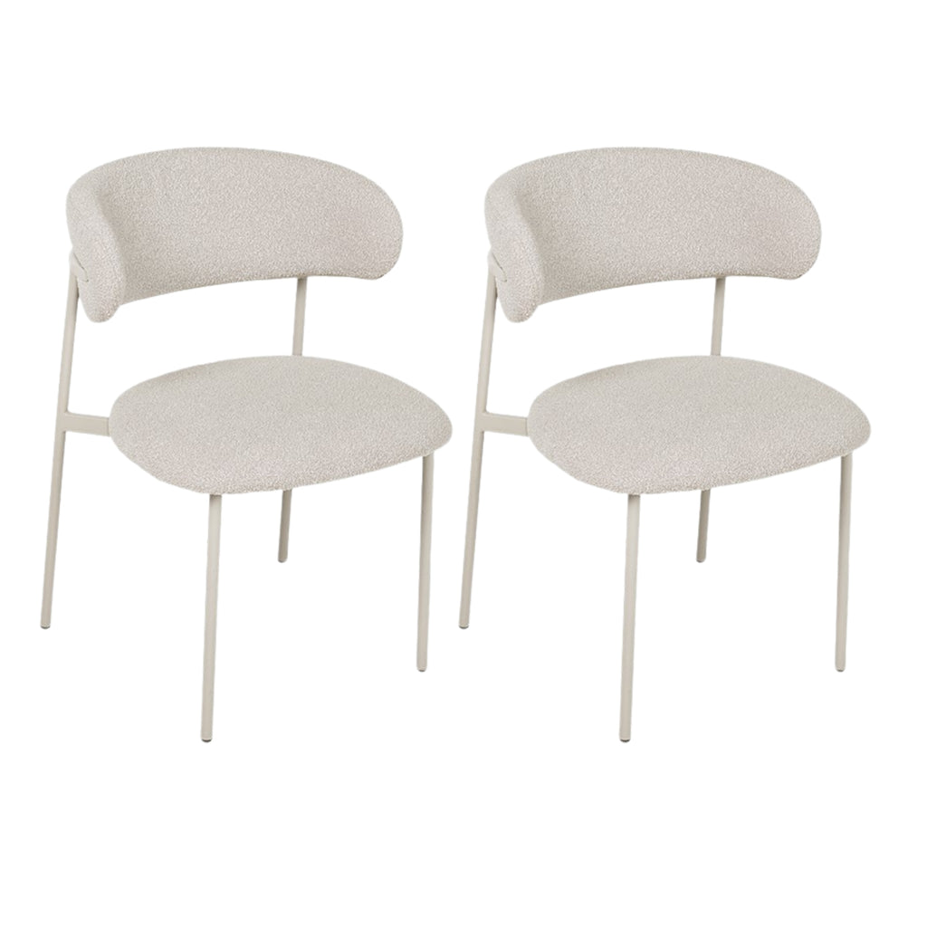 2er Set Polsterstühle Diana Beige - FURNHOUSE