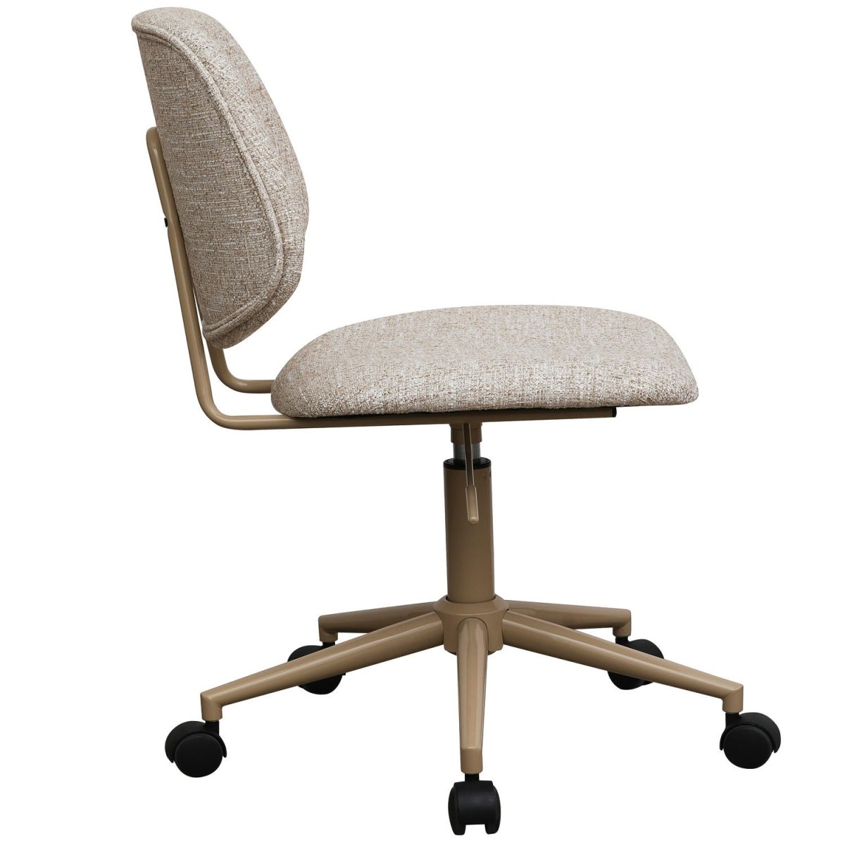 Alto Bürostuhl - Bouclé-Stoff Beige - FURNHOUSE