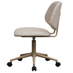 Alto Bürostuhl - Bouclé-Stoff Beige - FURNHOUSE