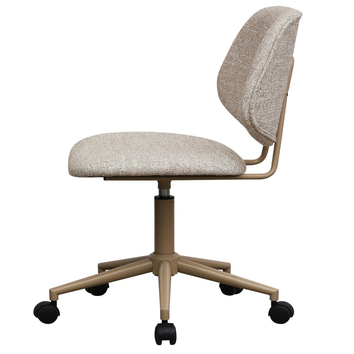 Alto Bürostuhl - Bouclé-Stoff Beige - FURNHOUSE