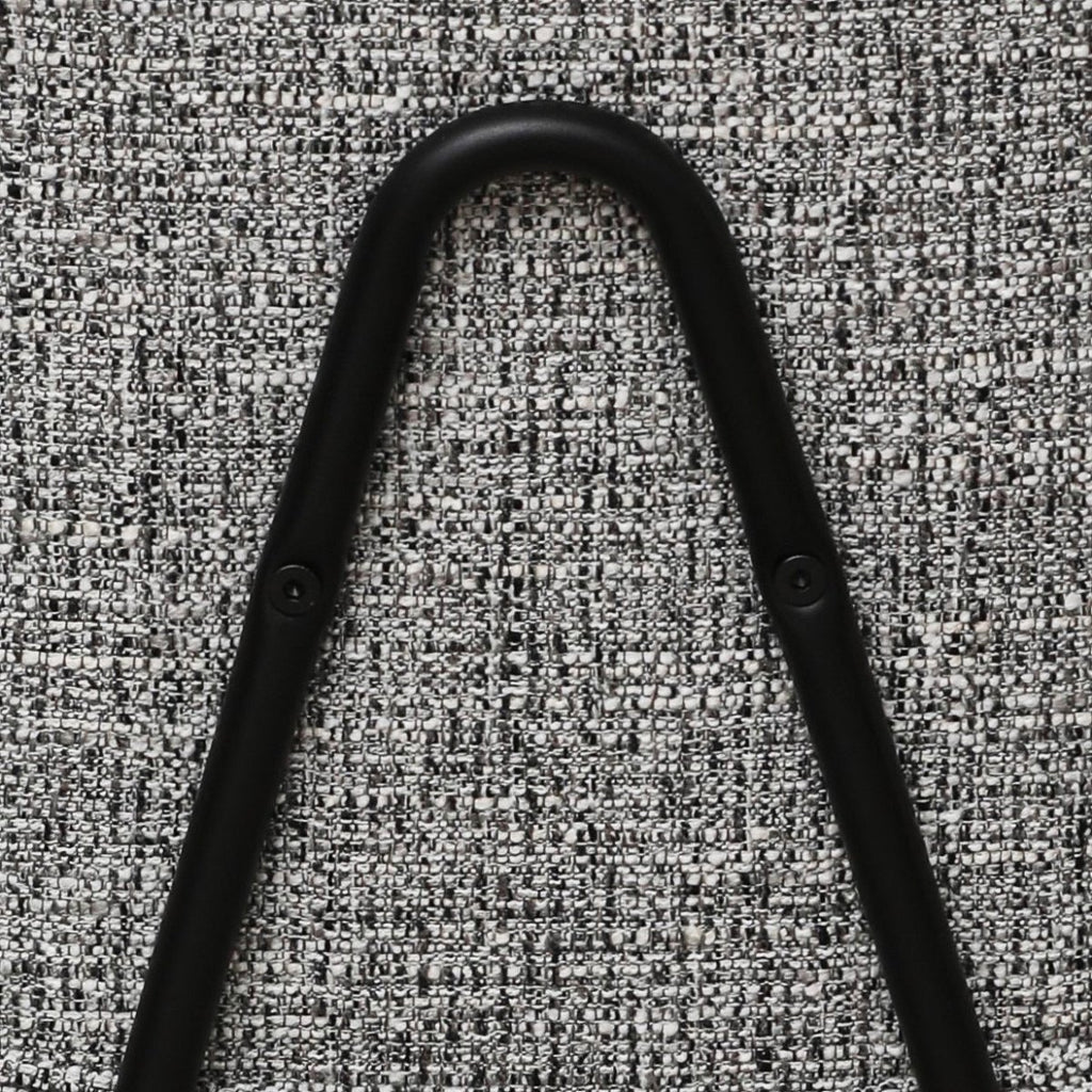 Alto Bürostuhl - Bouclé-Stoff Grau - FURNHOUSE