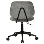 Alto Bürostuhl - Bouclé-Stoff Grau - FURNHOUSE