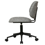 Alto Bürostuhl - Bouclé-Stoff Grau - FURNHOUSE