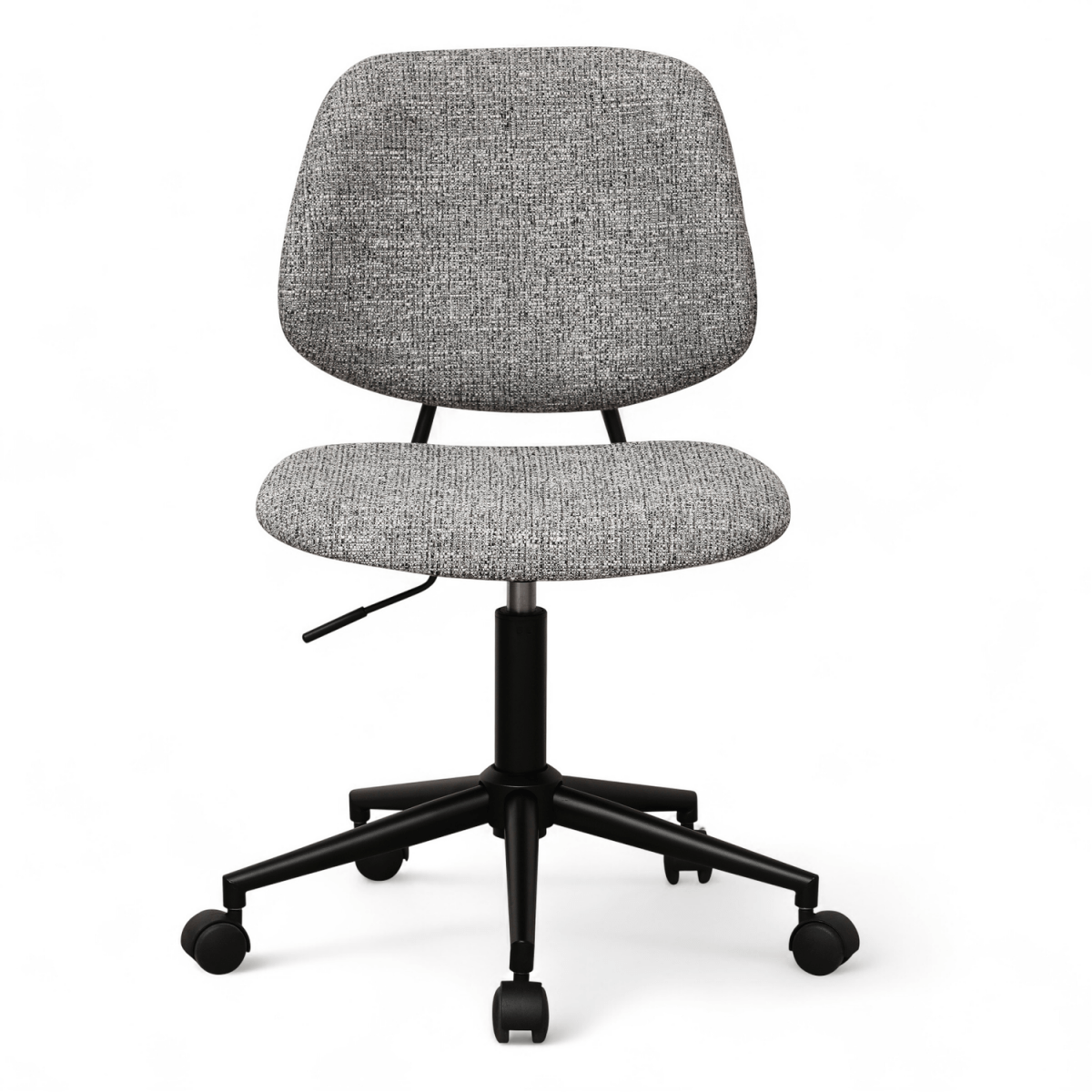 Alto Bürostuhl - Bouclé-Stoff Grau - FURNHOUSE