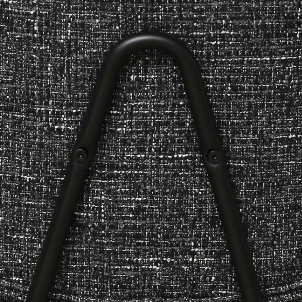 Alto Bürostuhl - Bouclé-Stoff Schwarz - FURNHOUSE