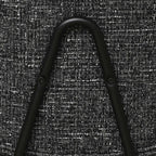 Alto Bürostuhl - Bouclé-Stoff Schwarz - FURNHOUSE