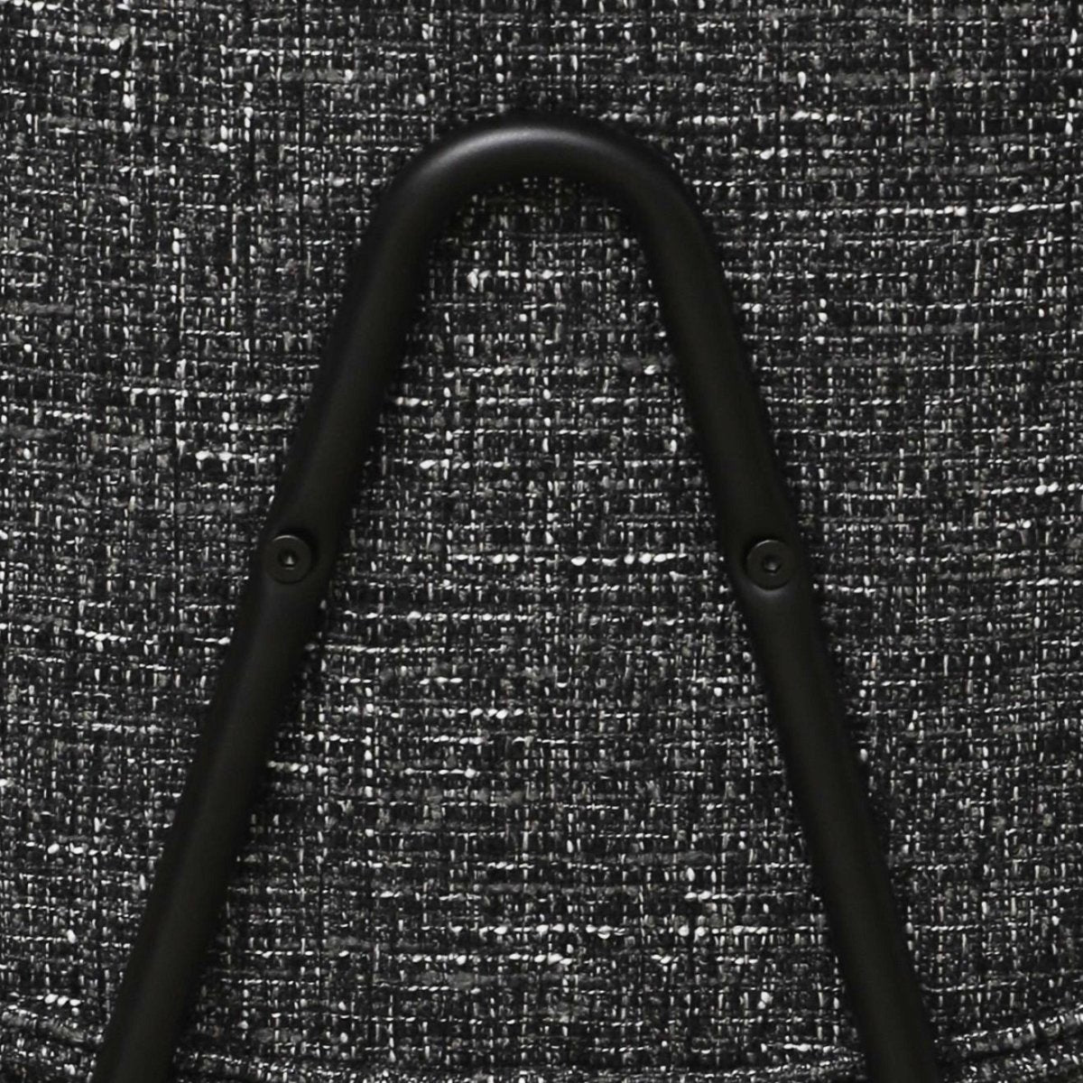 Alto Bürostuhl - Bouclé-Stoff Schwarz - FURNHOUSE