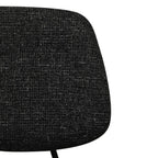 Alto Bürostuhl - Bouclé-Stoff Schwarz - FURNHOUSE