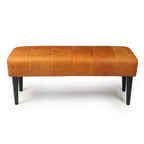 Athea Sitzbank 120 cm - Cognacbraun - FURNHOUSE