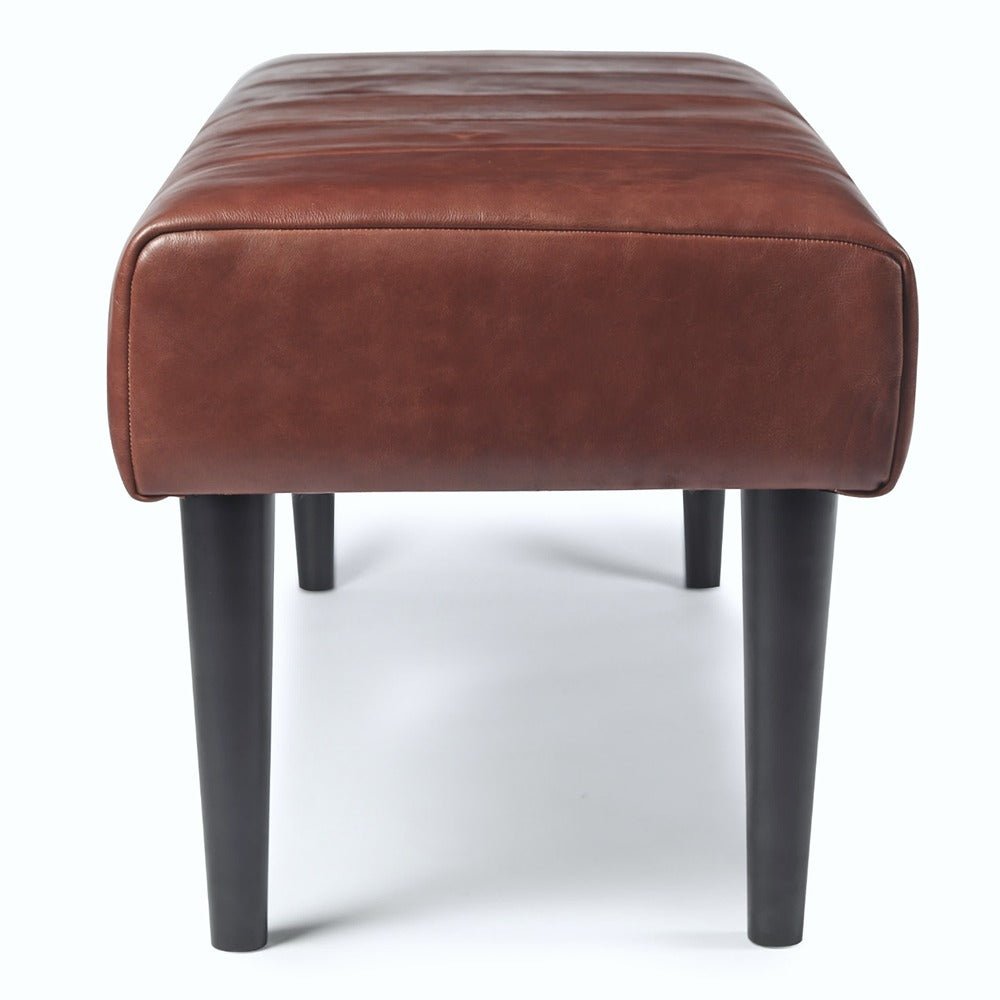 Athea Sitzbank 120 cm - Dunkelbraun - FURNHOUSE