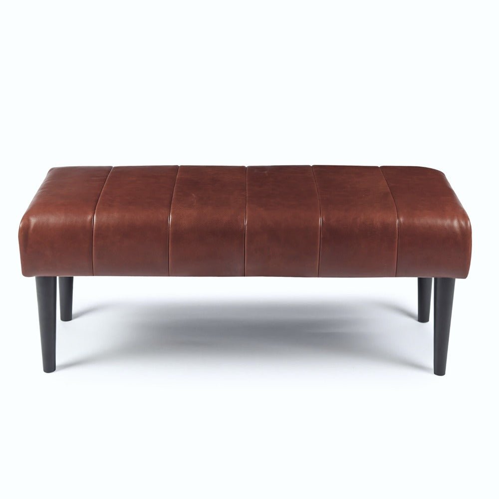 Athea Sitzbank 120 cm - Dunkelbraun - FURNHOUSE