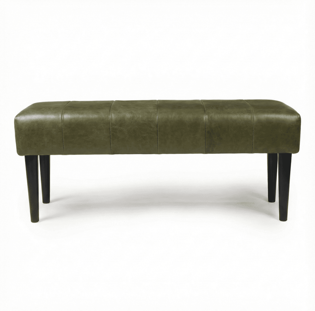 Athea Sitzbank 120 cm - Olivgrün - FURNHOUSE