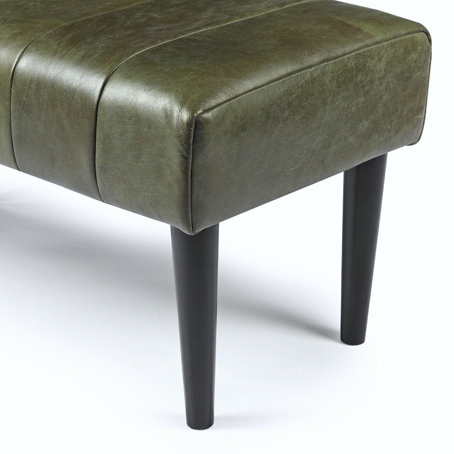 Athea Sitzbank 120 cm - Olivgrün - FURNHOUSE