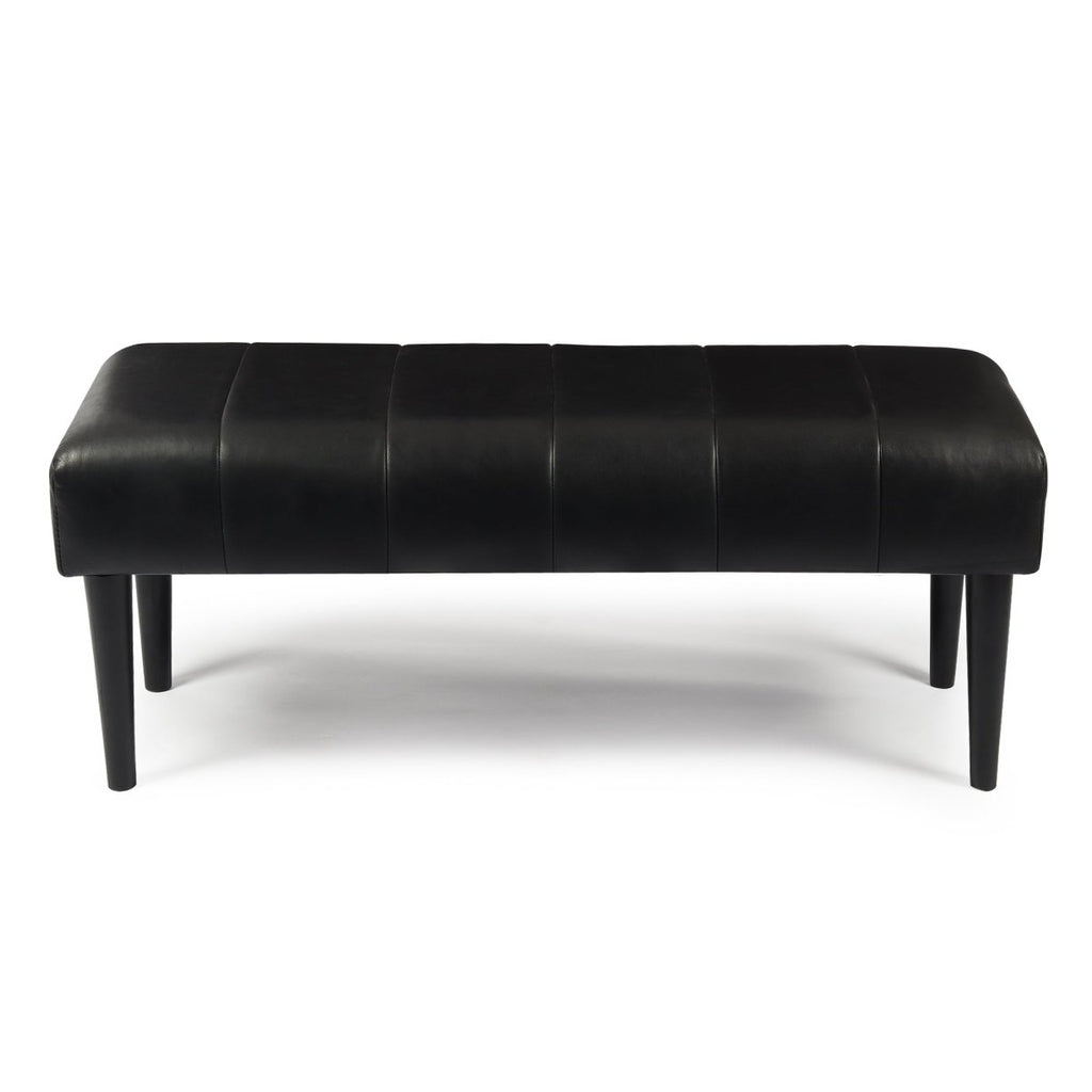 Athea Sitzbank 120 cm - Schwarz - FURNHOUSE