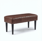 Athea Sitzbank 92 cm - Dunkelbraun - FURNHOUSE