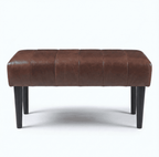 Athea Sitzbank 92 cm - Dunkelbraun - FURNHOUSE